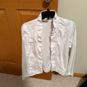 Chicos Platinum Jean Jacket